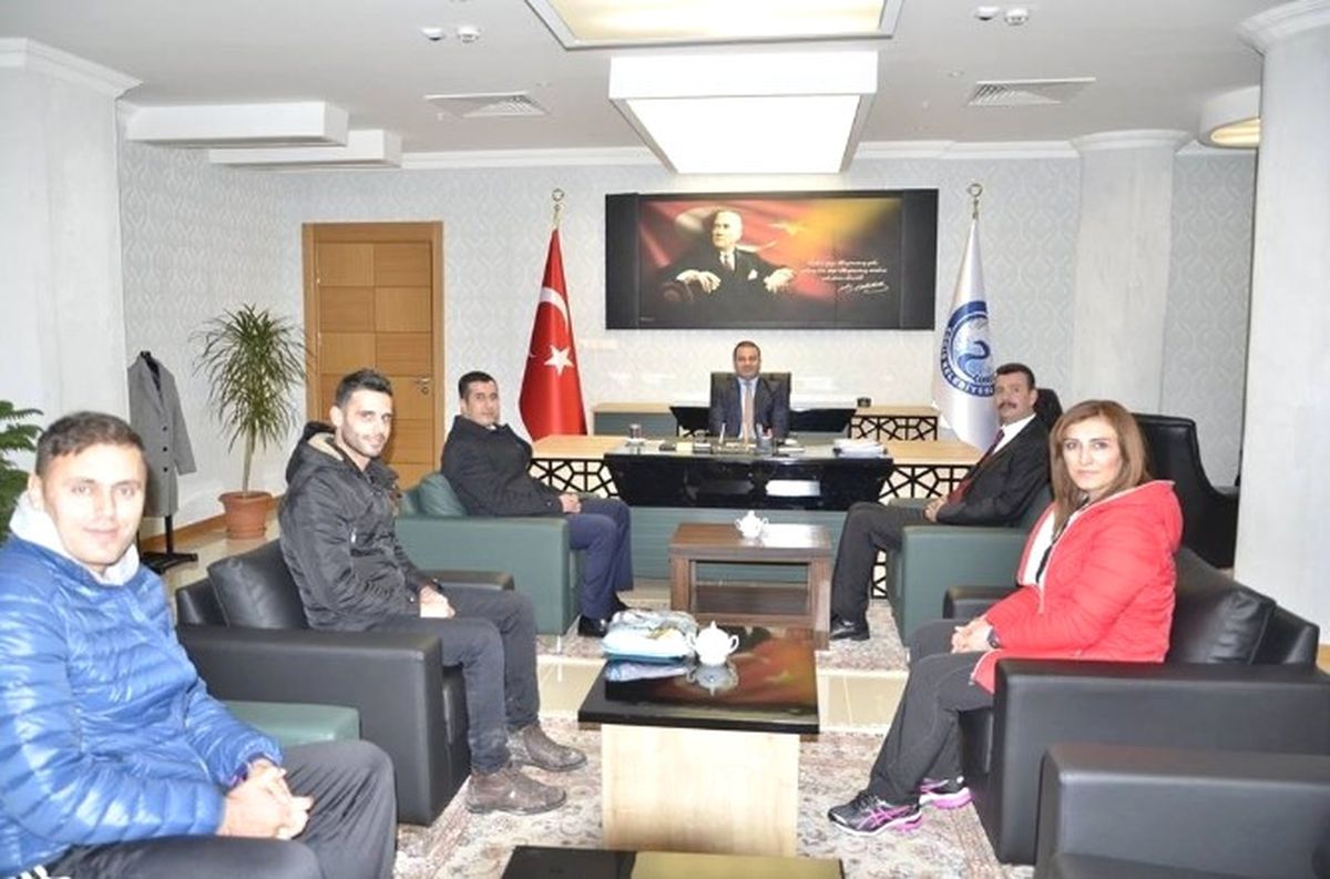 Erciş Belediye Spor Derneği Başkanlığından Belediyeye Ziyaret