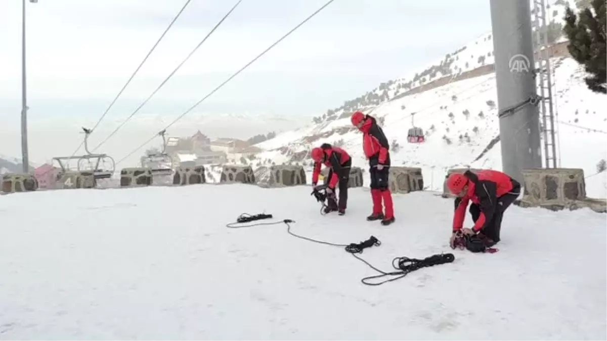 Jandarmadan Kış Festivaline Tatbikatlı Hazırlık