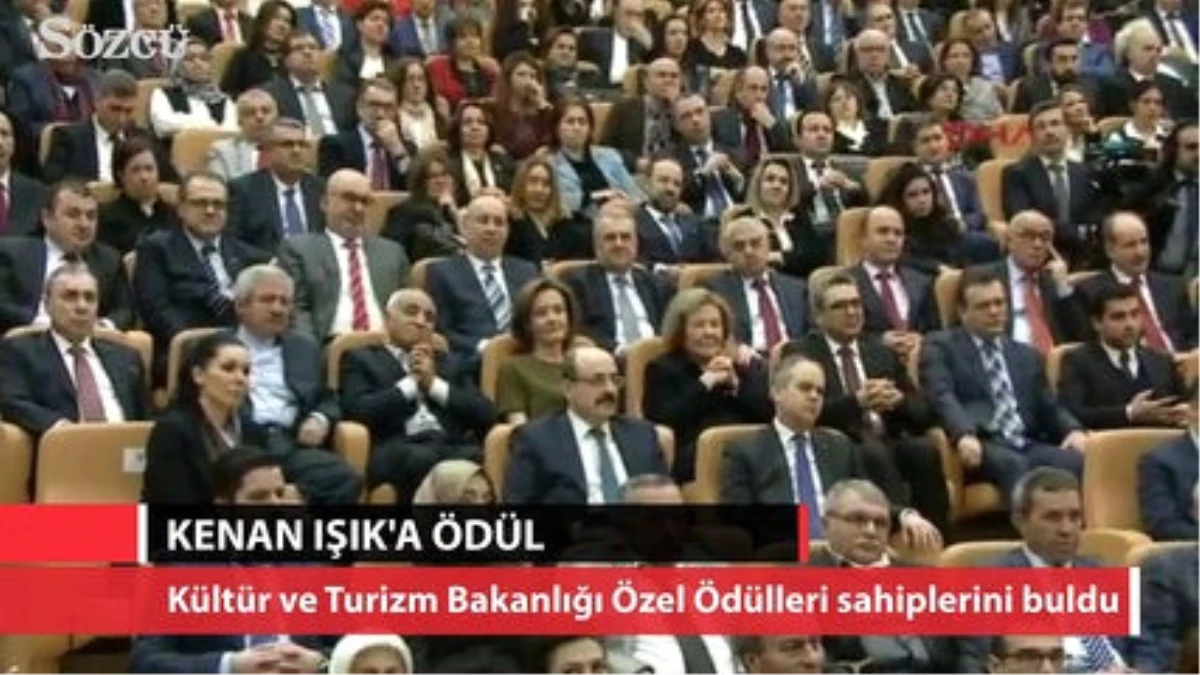 Kenan Işık\'a Ödül