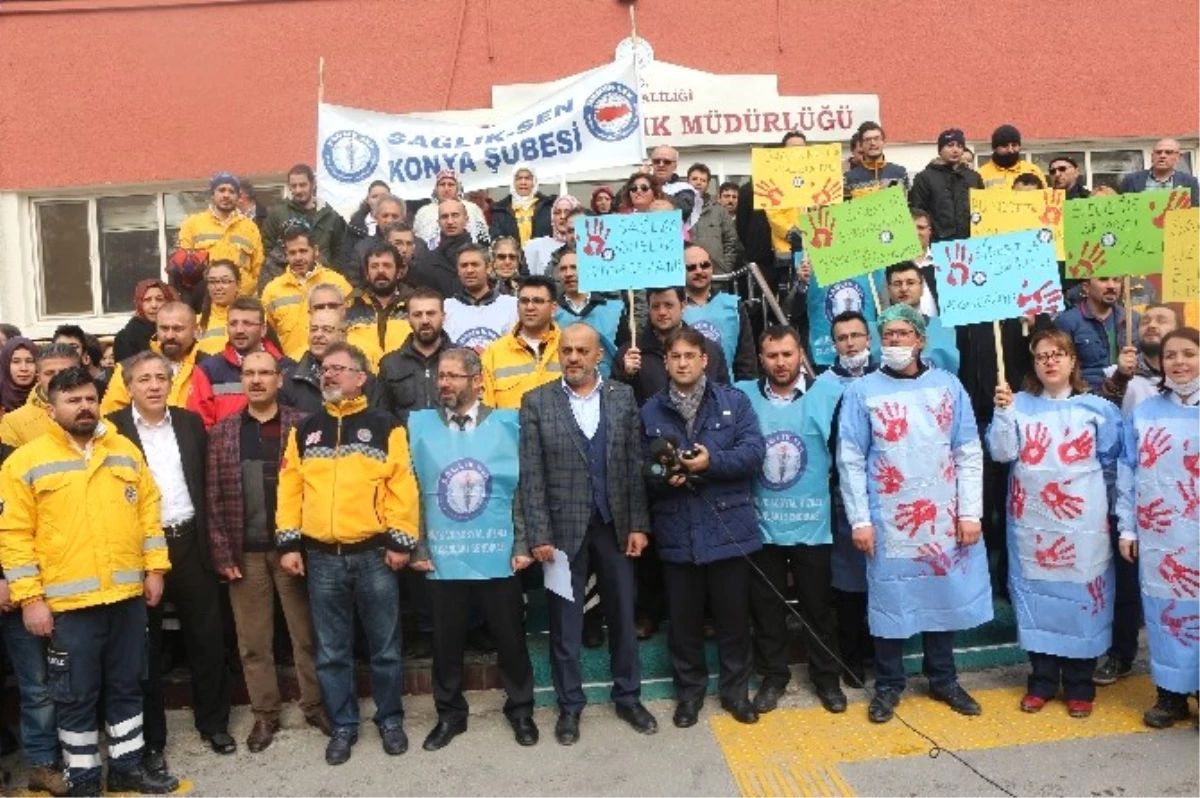 Konya\'da Darp Edilen Sağlık Çalışanına Yönelik Saldırı Kınandı
