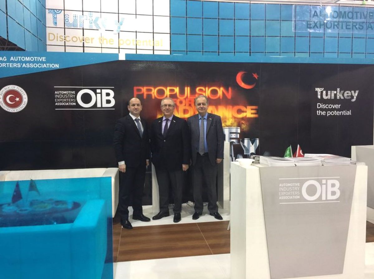 Oib, Automechanika Cidde Fuarı\'nda