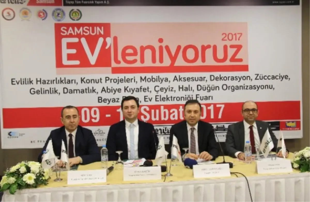 Samsun Ev\'leniyoruz 2017 Fuarı" Açıldı