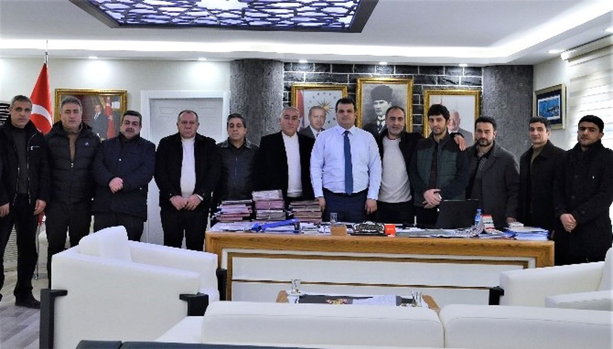 Sur Esnafından Başkan Özkan\'a Ziyaret