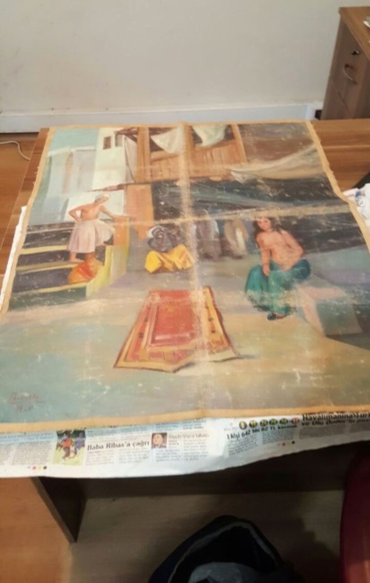 Tekirdağ\'da Picasso\'nun Eseri Olduğu İddia Edilen Tablo Ele Geçirildi