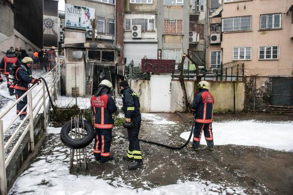 Yanan Trafo Osmanbey\'i Elektriksiz Bıraktı