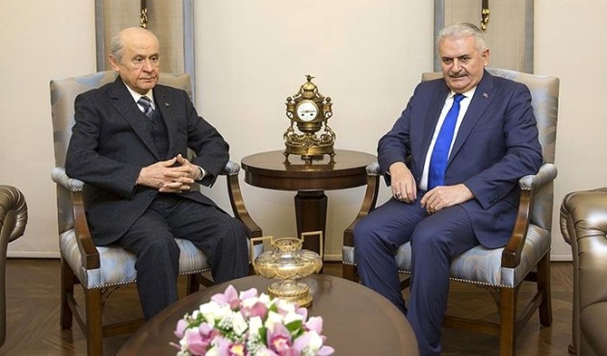 Yıldırım-Bahçeli Görüşmesi Başladı