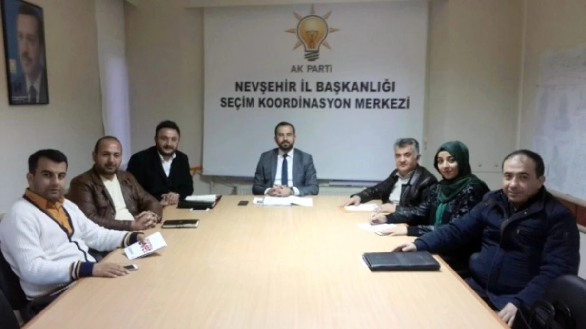 AK Parti Nevşehir Teşkilatı Seçim Çalışmalarına Hız Verdi