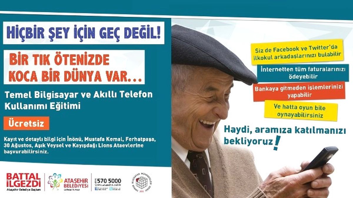 Ataşehir\'de Herkes Öğrenecek