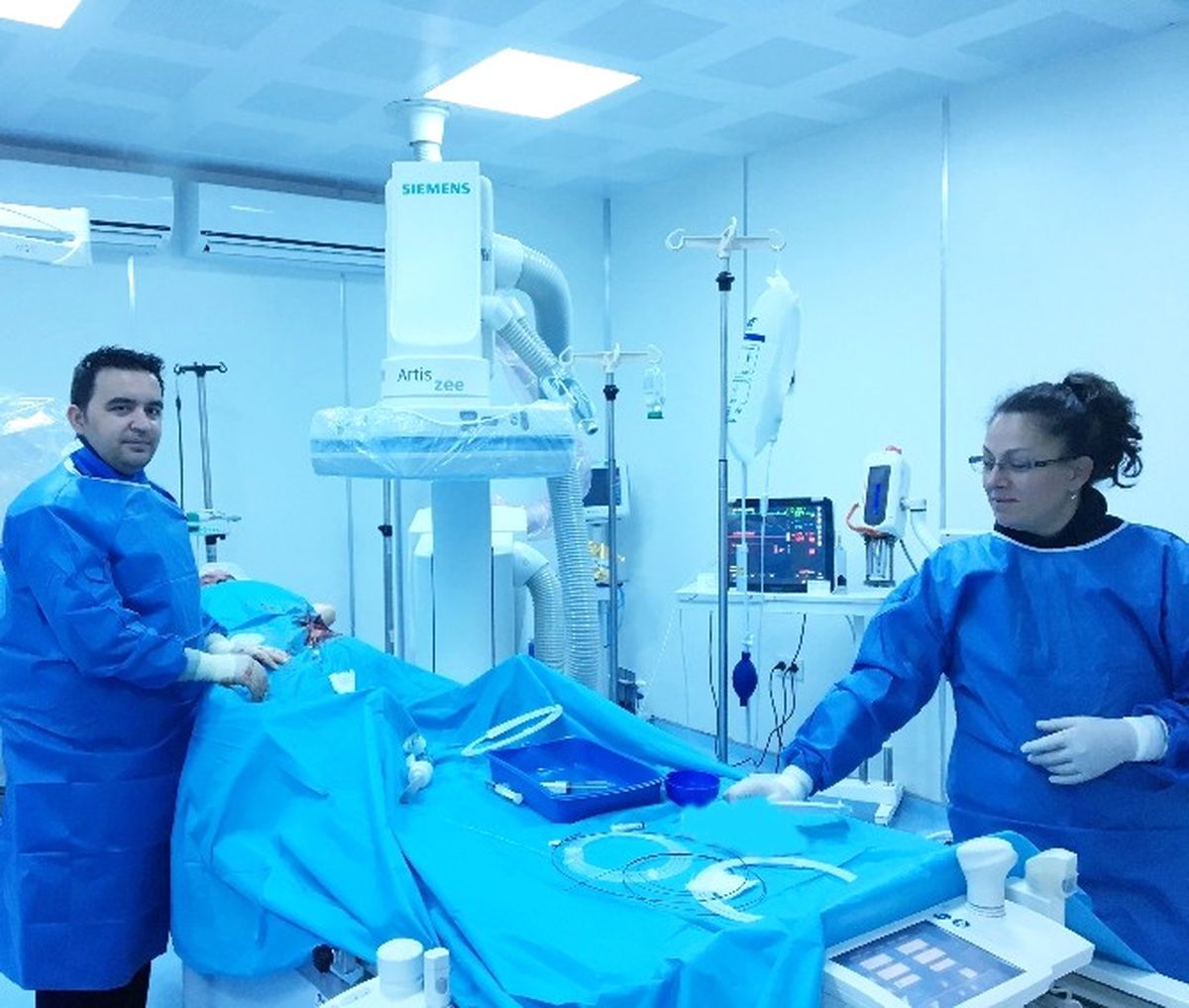 Balkanların Sağlık Üssünde Tıkalı Bacak Damarı Anjio ile Açıldı