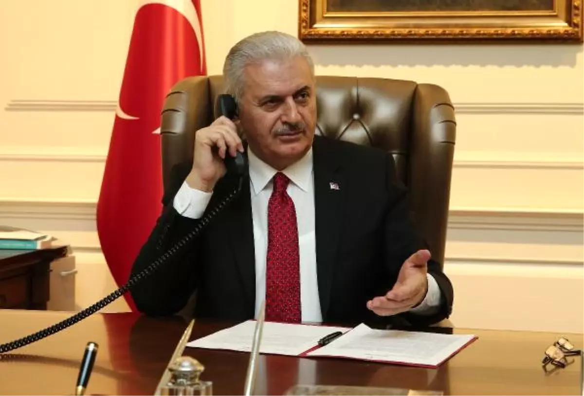 Başbakan Yıldırım, ABD Başkan Yardımcısı Pence ile Telefonda Görüştü.