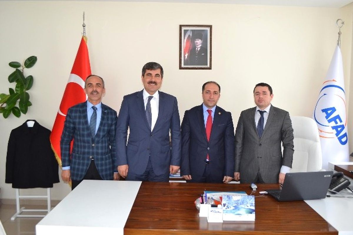 Başkan Asya\'dan Bitlis\'teki Kurum Müdürlerine Ziyaret