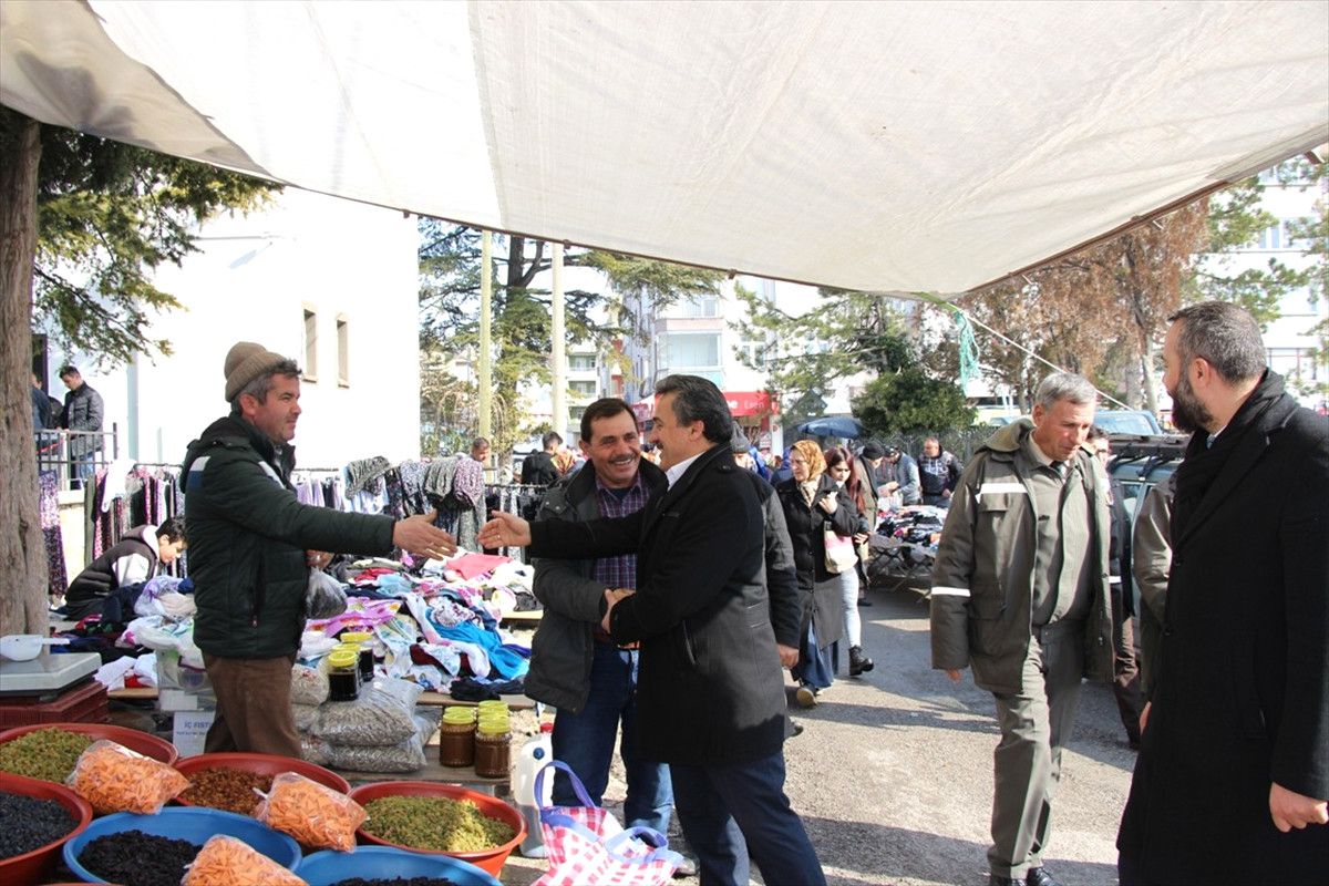 Başkan Tutal, Pazarcı Esnafıyla Buluştu