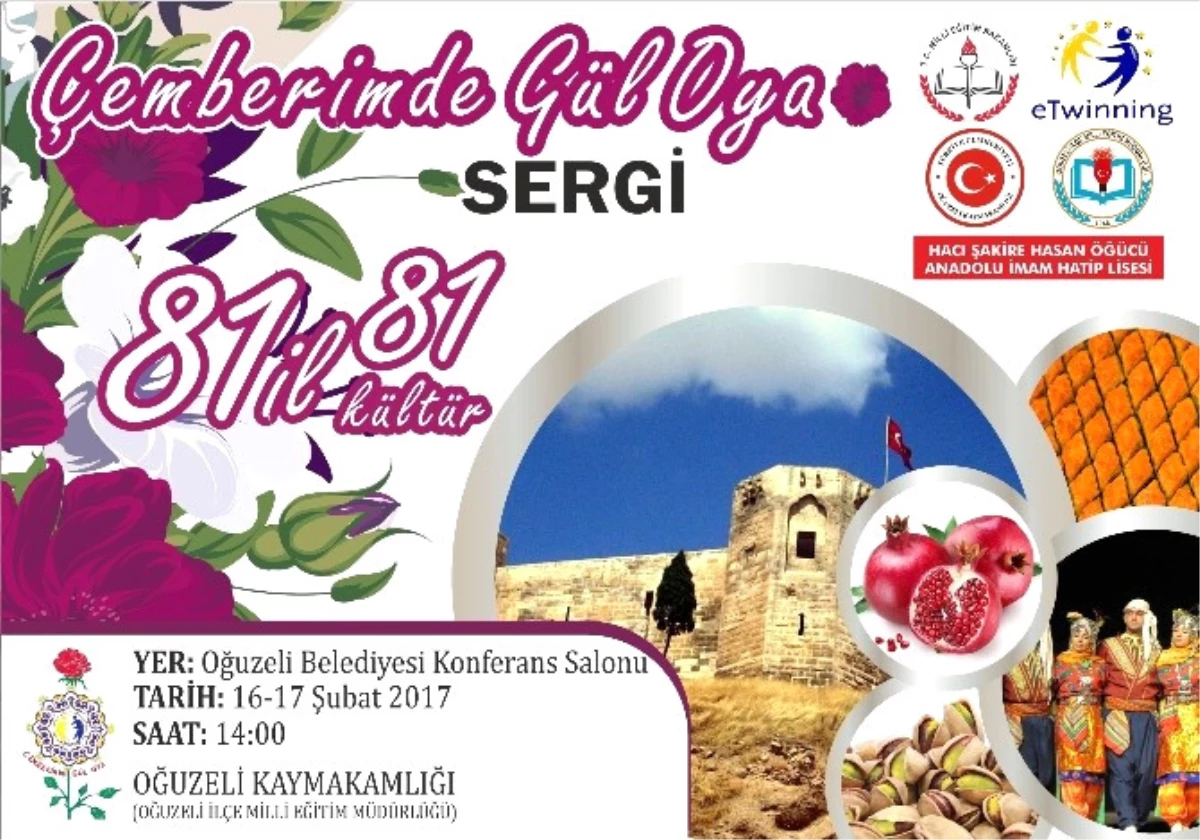 Çemberimde Gül Oya" Sergisi Gaziantep\'e Geliyor