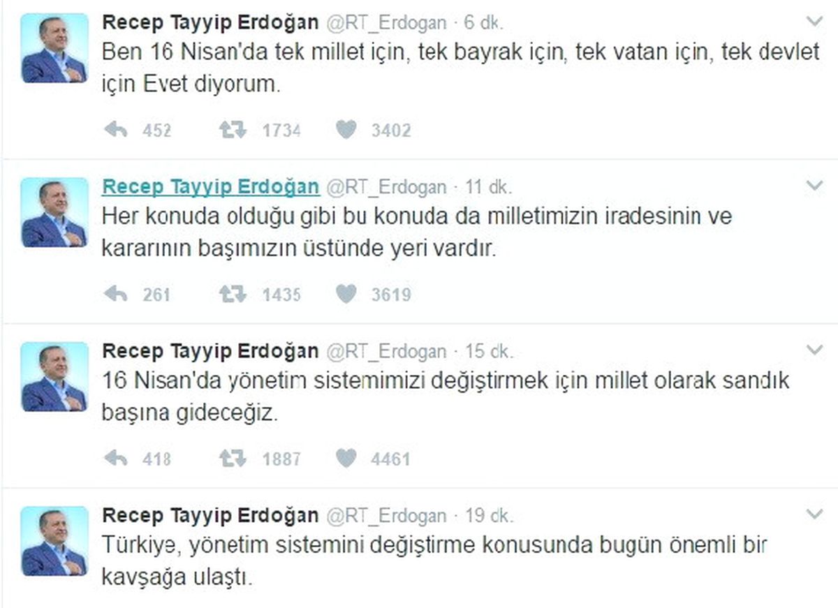 Cumhurbaşkanı Erdoğan\'dan Referandum Açıklaması