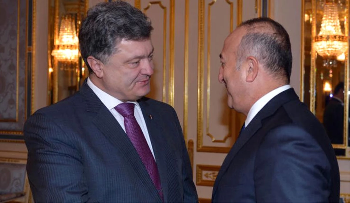Dışişleri Bakanı Çavuşoğlu Ukrayna\'da