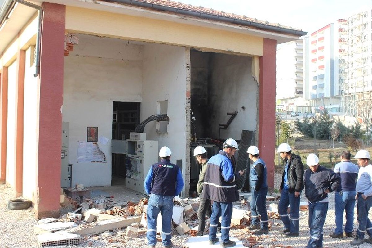 Kilis\'te Patlayan Elektrik Trafosu Paniğe Neden Oldu
