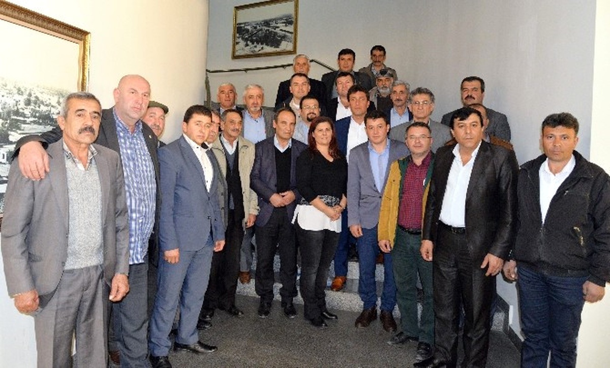 Kuyucak ve Kuşadası Mahalle Muhtarlarından Başkan Çerçioğlu\'na Ziyaret