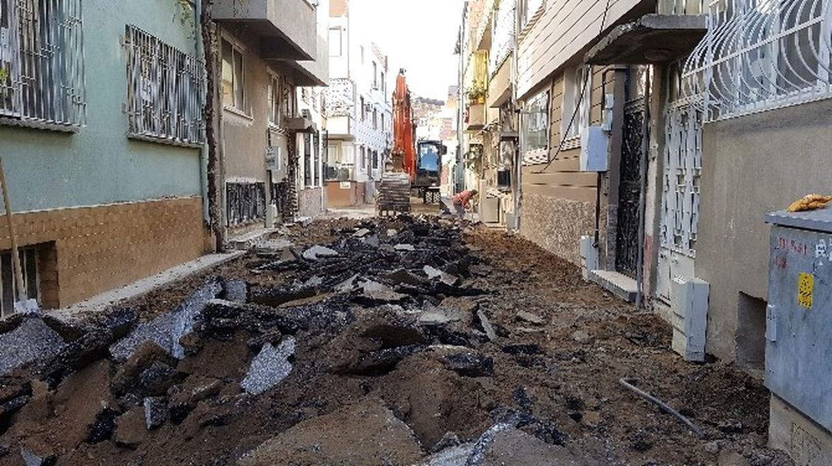 Nazilli\'de Üst Yapı Çalışmaları Sürüyor