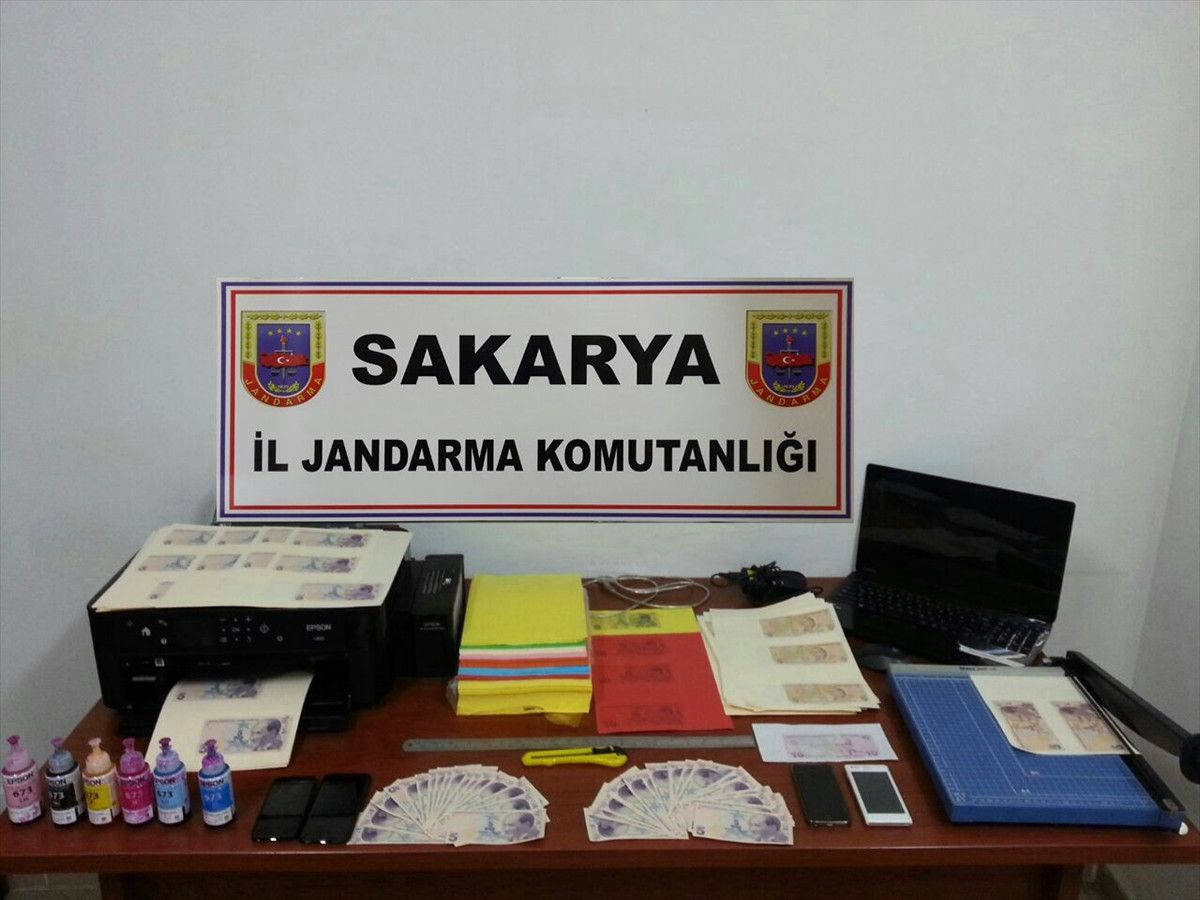 Sakarya\'da Sahte Para Operasyonu