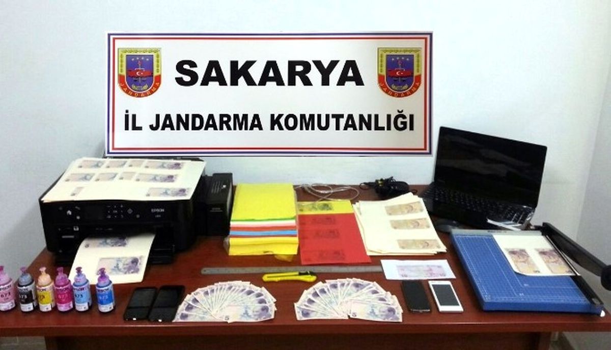Sakarya\'da Sahte Para Operasyonu