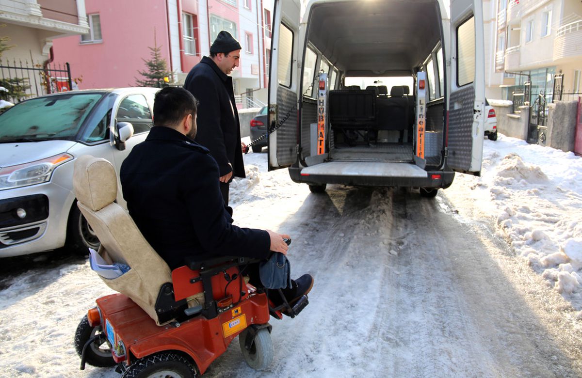 Sivas Belediyesinden Engellilere Özel Servis