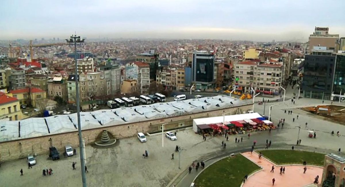Taksim\'e Yapılacak Camiye Ruhsat Verildi