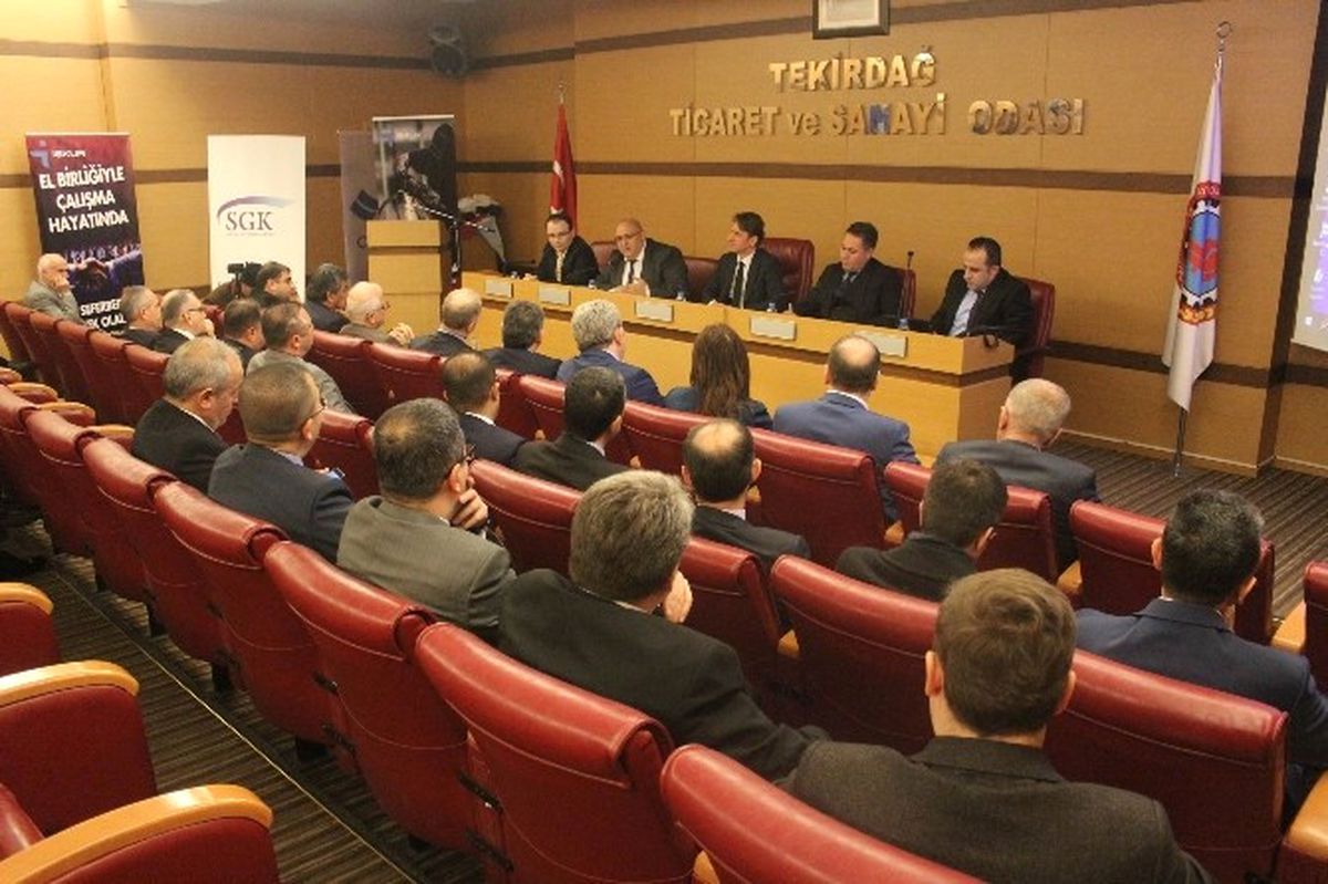 Tekirdağ\'da \'Çalışma Hayatında Milli Seferberlik\' Toplantısı