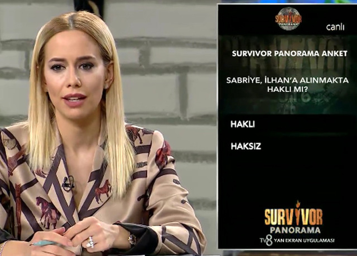 Tv8 Yan Ekran Kullanıcıları Yanıtladı: Sabriye, İlhan Mansız\'a Alınmakta Haklı Mı?