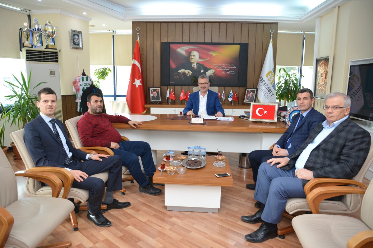 UEDAŞ\'tan Belediye Başkanı Ali Özkan\'a Ziyaret