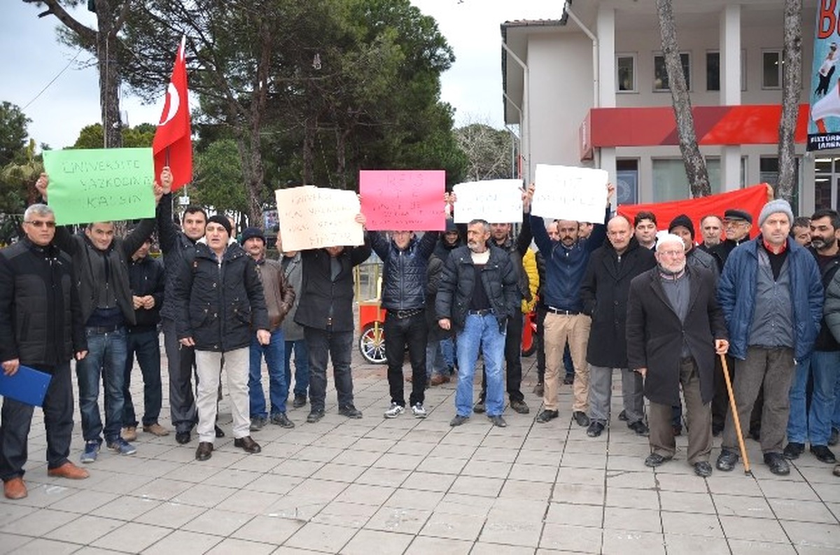 Yazkonağı Mahallesi Sakinlerinin \'Yerleşke\' Tepkisi