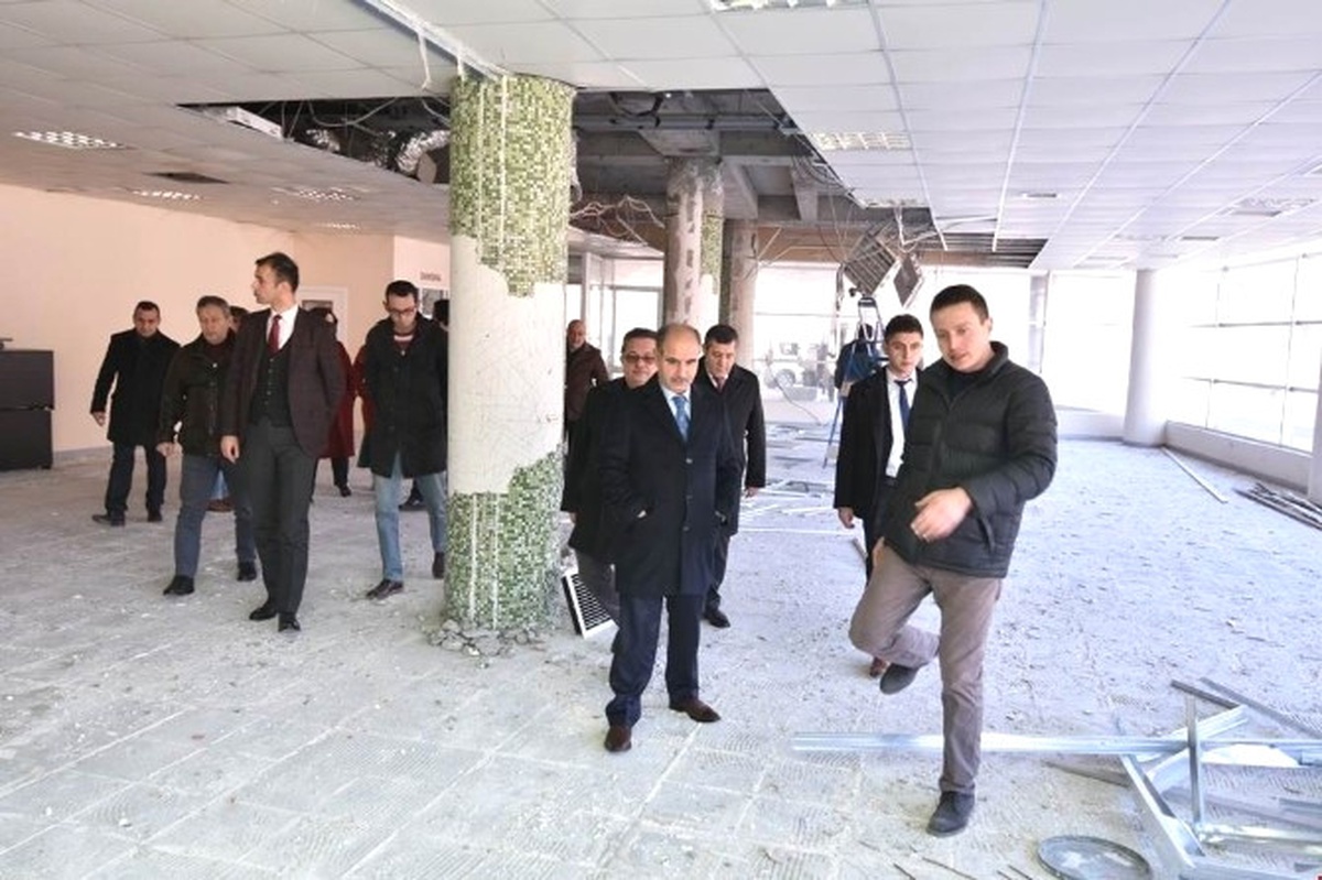 Yeni Valilik Binasında Çalışmalar Tüm Hızıyla Devam Ediyor