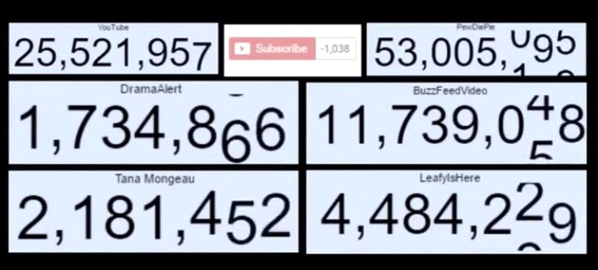 Youtube Kanalları Eriyip Gitti!