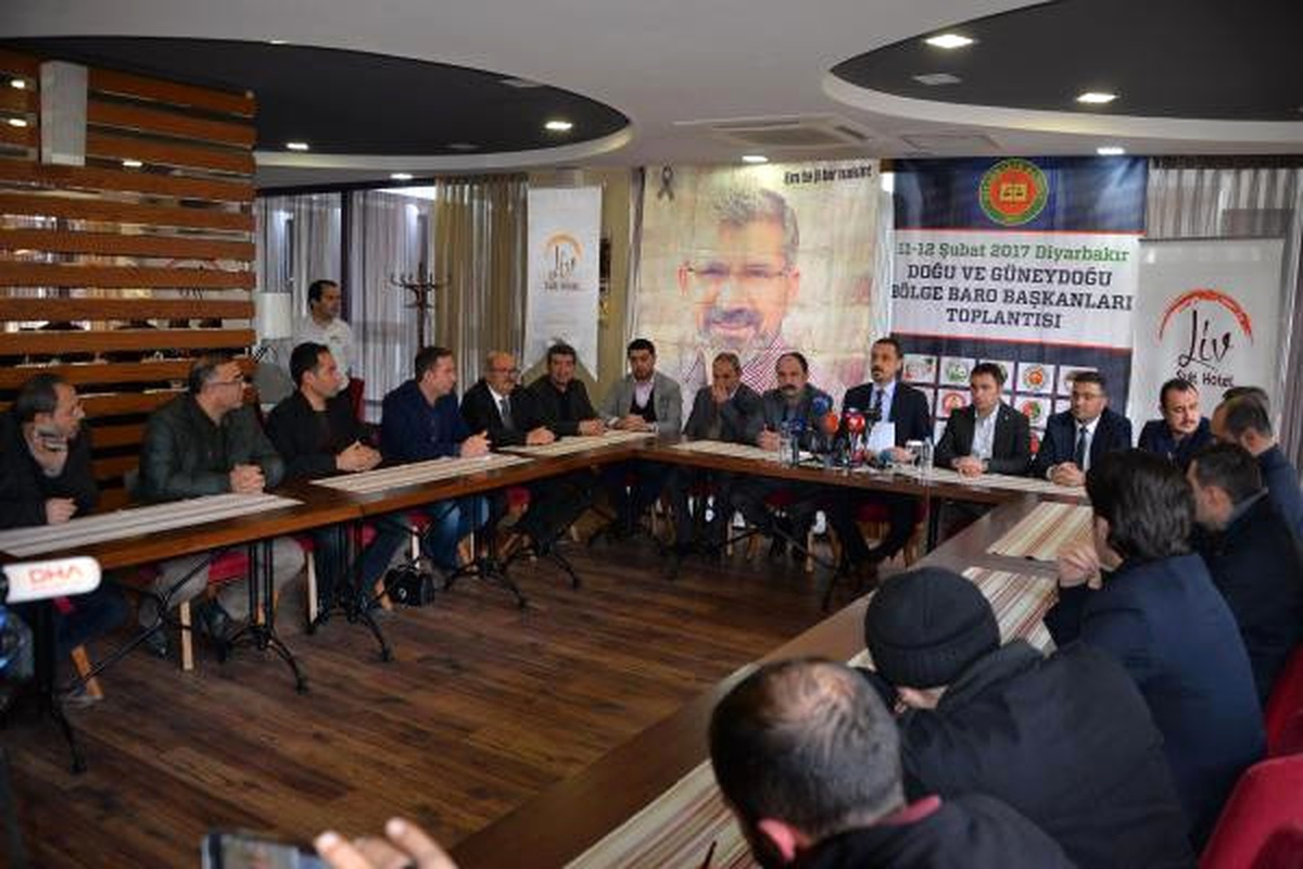Bölge Baroları: Demokratik Düzen Güçlensin, Sorunlar Siyasal Zeminde Çözülsün