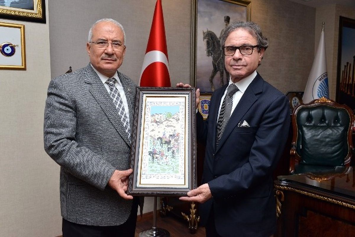 Brezilya Büyükelçisi Gradilone, Başkan Kocamaz\'ı Ziyaret Etti