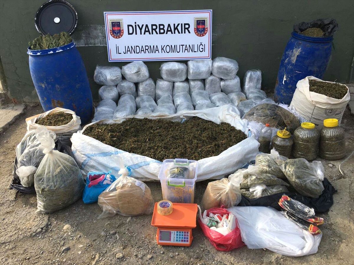 Diyarbakır\'da Uyuşturucu Operasyonu