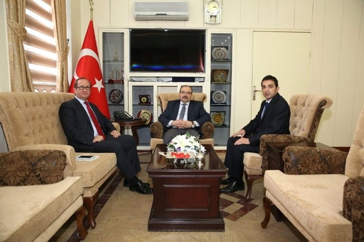 DSİ Trabzon Bölge Müdürü Kasap, Vali İsmail Ustaoğlu\'nu Ziyaret Etti