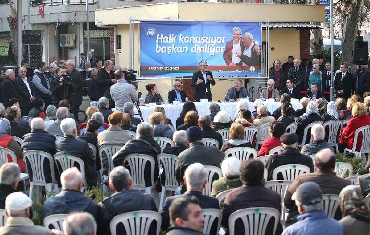 Karşıyaka Belediye Başkanı Halkla Buluştu