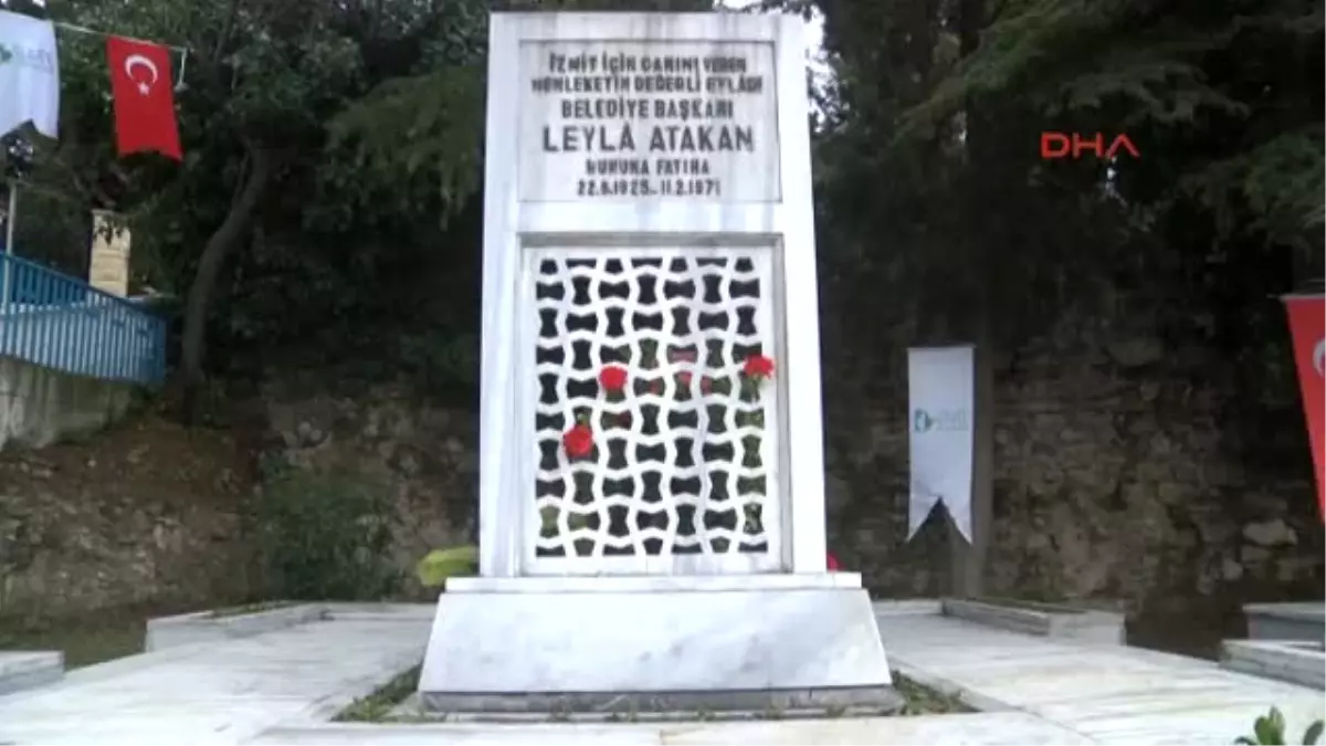 Kocaeli Leyla Atakan Kabri Başında Anıldı