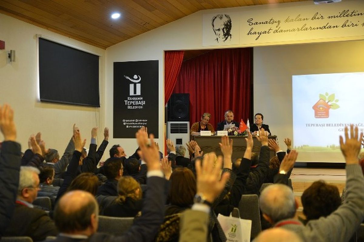 Tepebaşı\'nda Sağlıklı Kent Konseyi Genel Kurulu Gerçekleştirildi