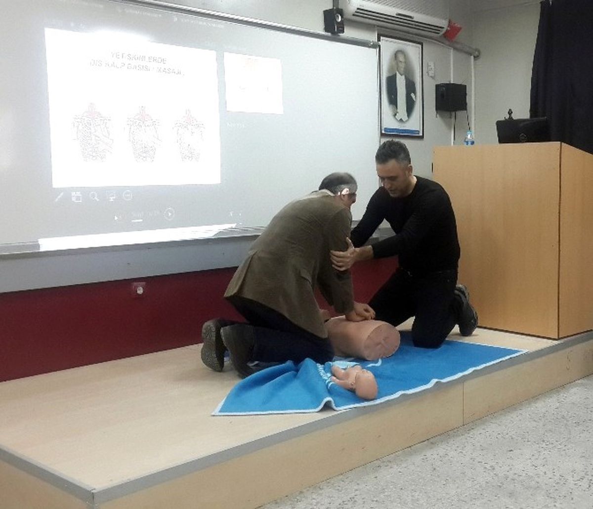 Trakya Üniversitesinde İlk Yardım Eğitimi