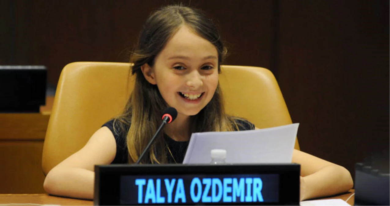 Türk Kızı Talya, BM Genel Kurulu\'nda Alkış Yağmuruna Tutuldu