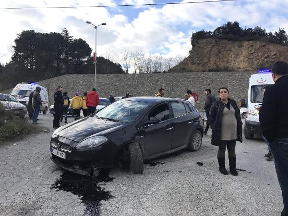 2 Kişinin Yaralandığı Kaza, Güvenlik Kamerasında