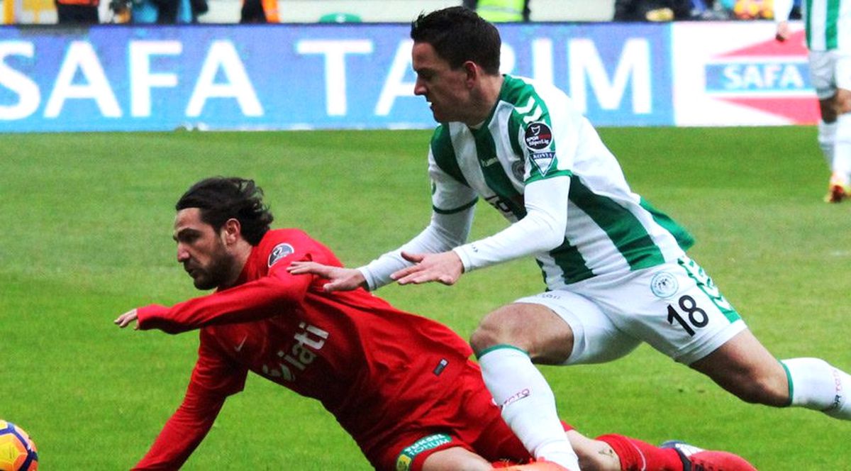 Atiker Konyaspor-Antalyaspor: 1-1