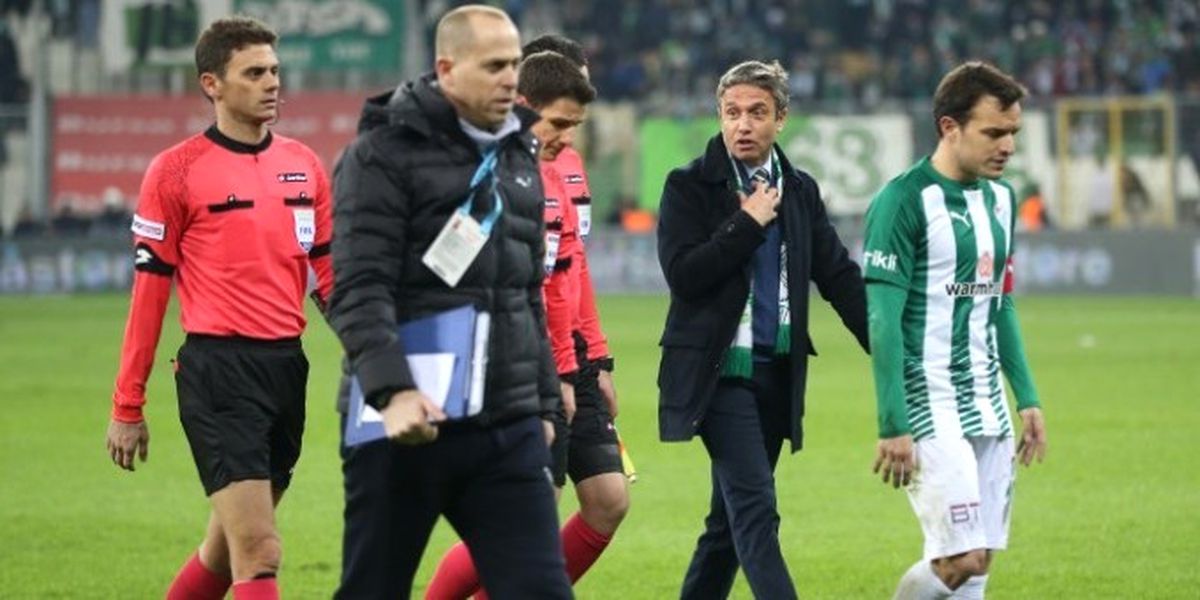 Bursaspor\'dan Hakeme Tepki!