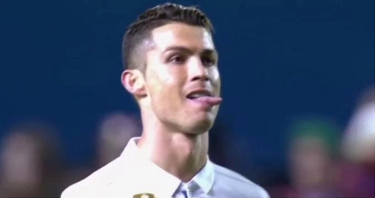Cristiano Ronaldo, Osasuna Taraftarlarına Dil Çıkardı