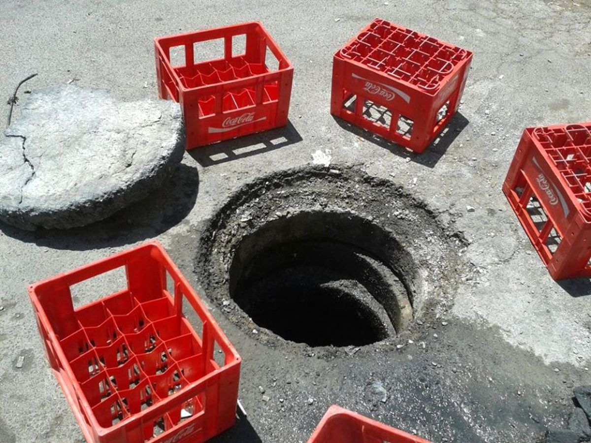 Görme Engelli Vatandaş Kapağı Olmayan Rögara Düştü