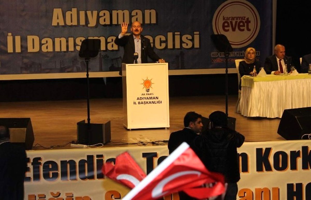 İçişleri Bakanı Soylu\'dan \'Hayır\'cılara İnce Gönderme
