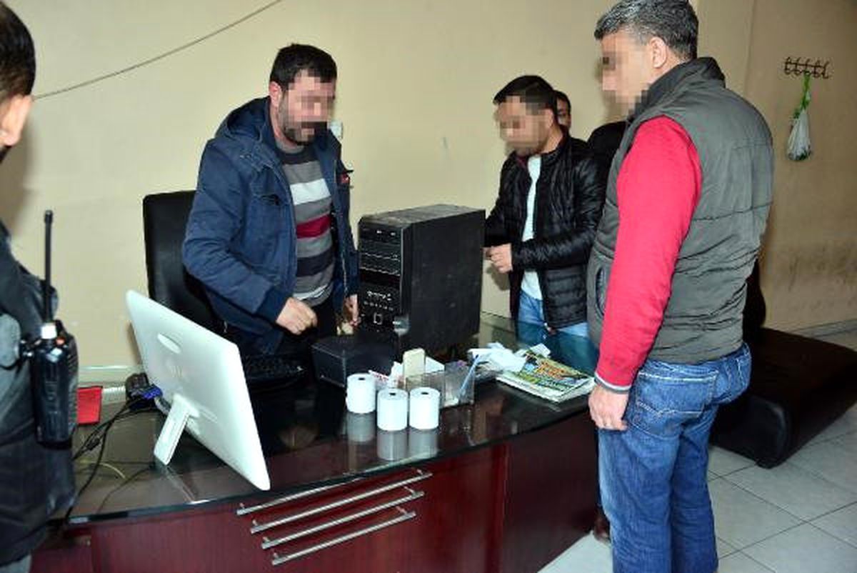 İnternet Kafelere Yasa Dışı Bahis Operasyonu