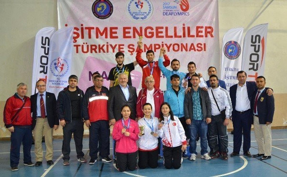 İşitme Engelliler Türkiye Şampiyonası Sona Erdi