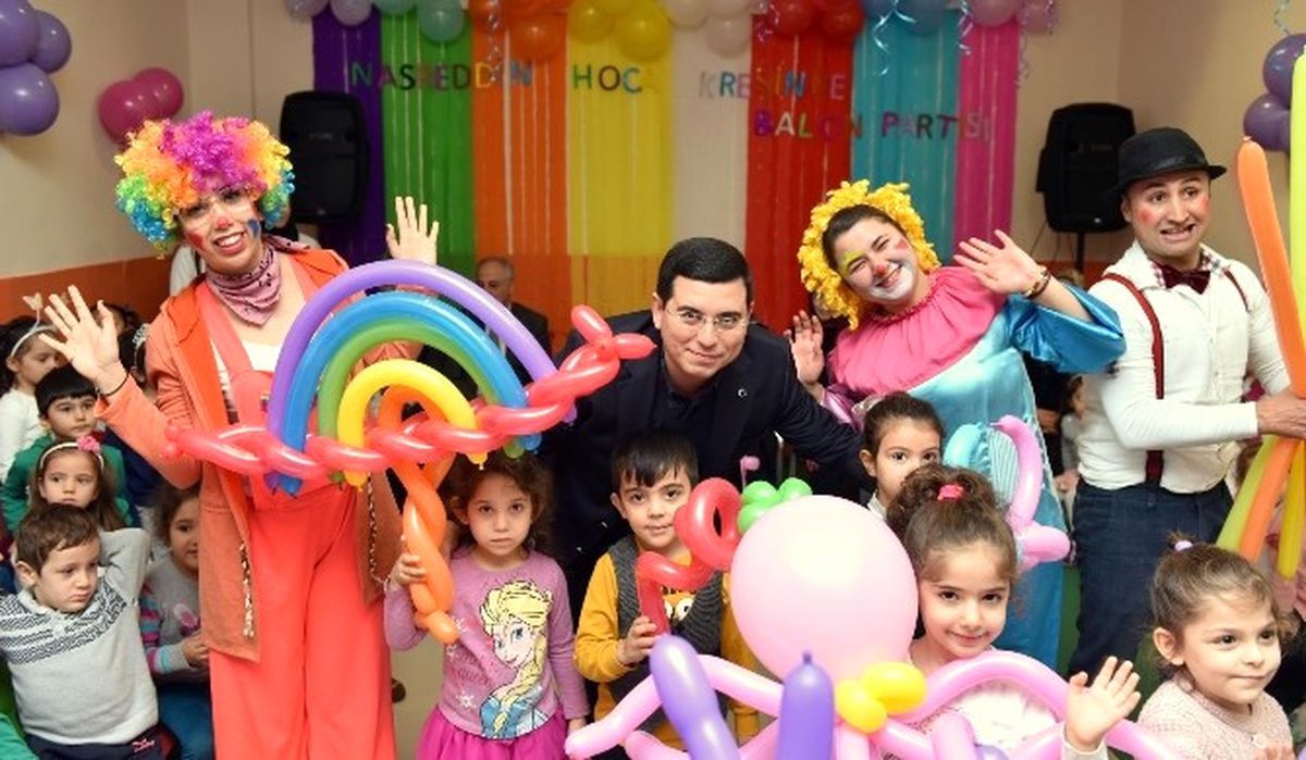 Kepez\'den Miniklere Balon Partisi